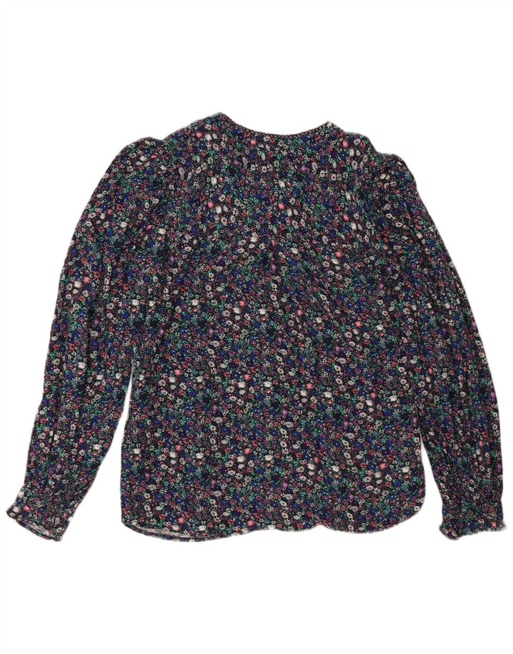 MARKS & SPENCER Womens Shirt Blouse UK 8 Small Multicoloured Floral