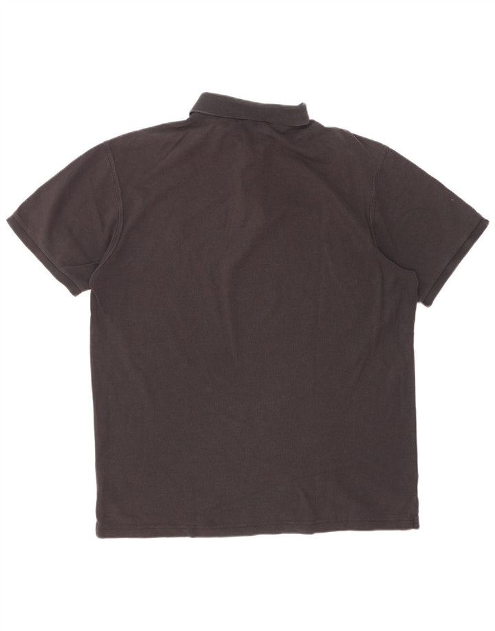 Gant Polo Regular Fit Para Hombre Algodón Negro Grande