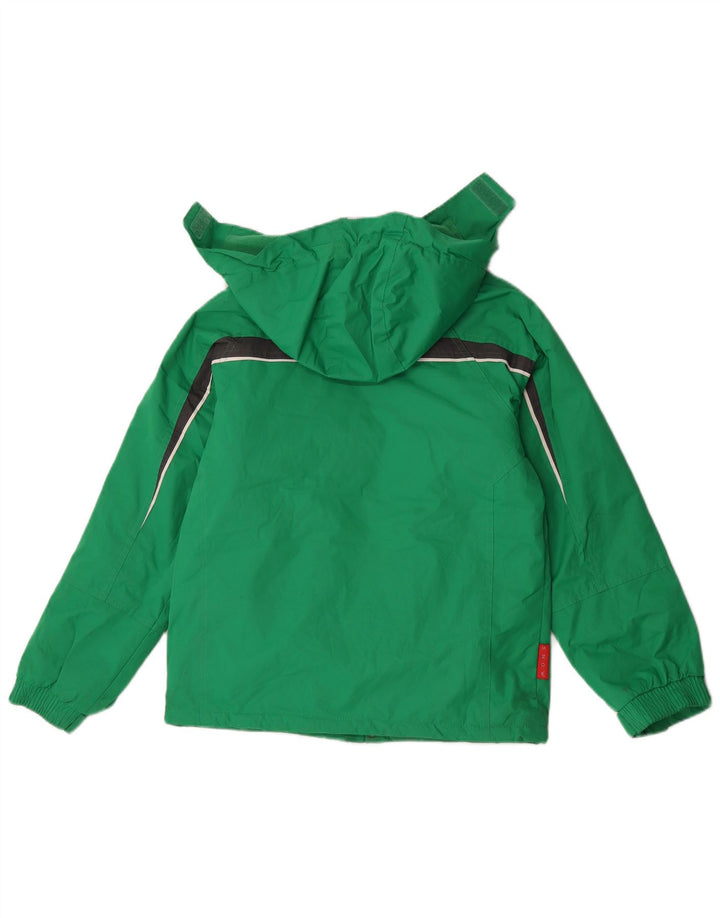 Mountain Warehouse Chaqueta cortavientos para niños 11-12 años Color Block verde