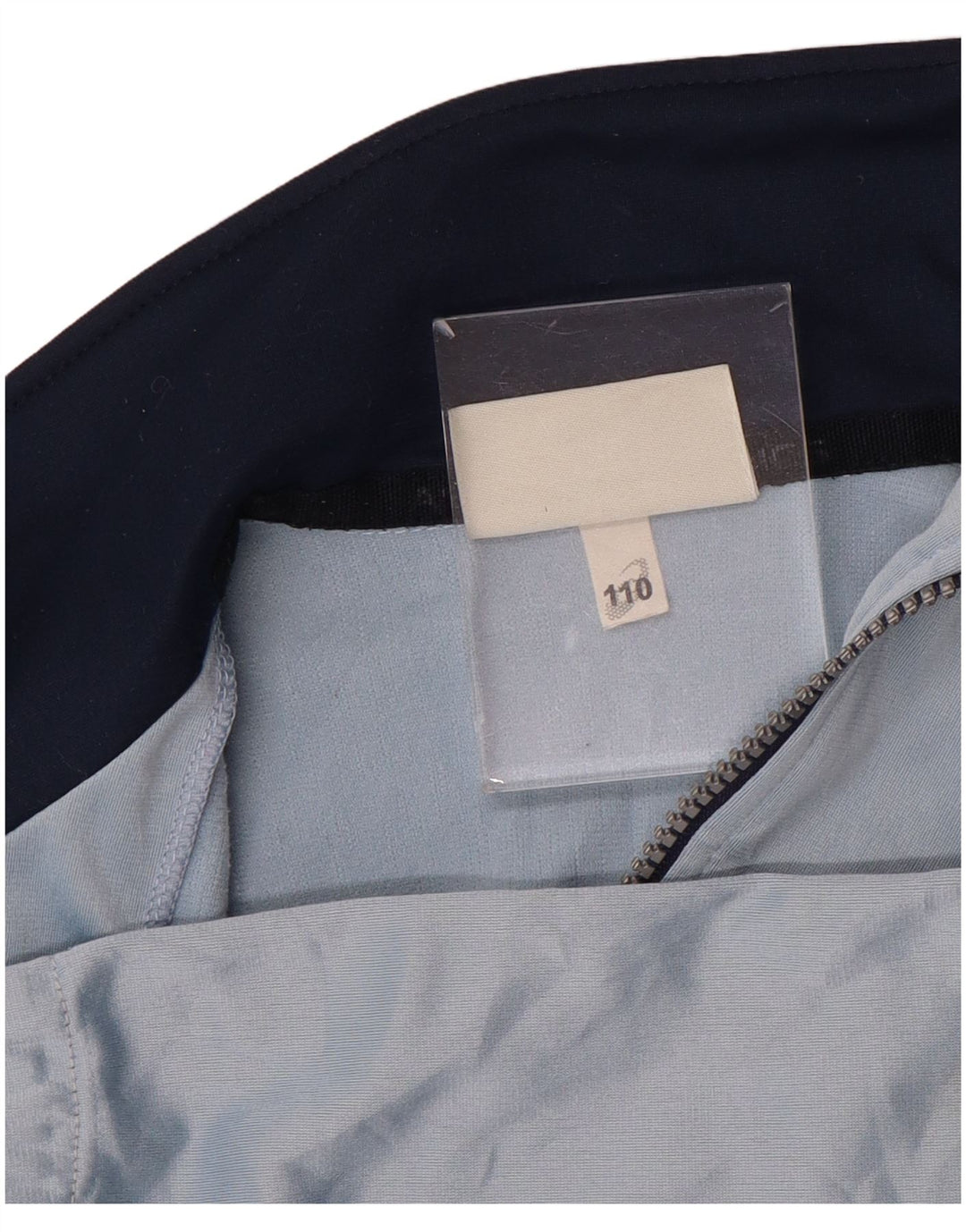 ASICS Chaqueta de chándal para niño 5-6 años Azul Colorblock