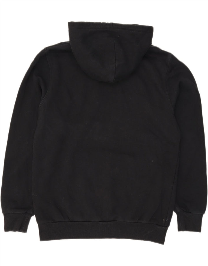 Converse - Sudadera con capucha para hombre, talla grande, algodón negro