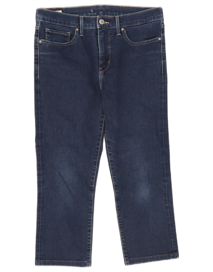 Levi's Capri Jeans Mujer W30 L21 Algodón Azul