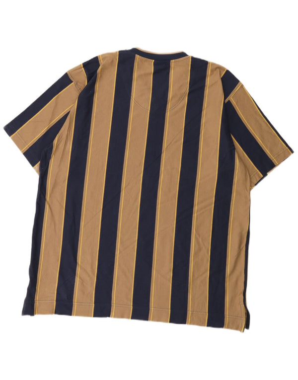 Vintage camiseta para hombre Top UK 46 XL Algodón Beige