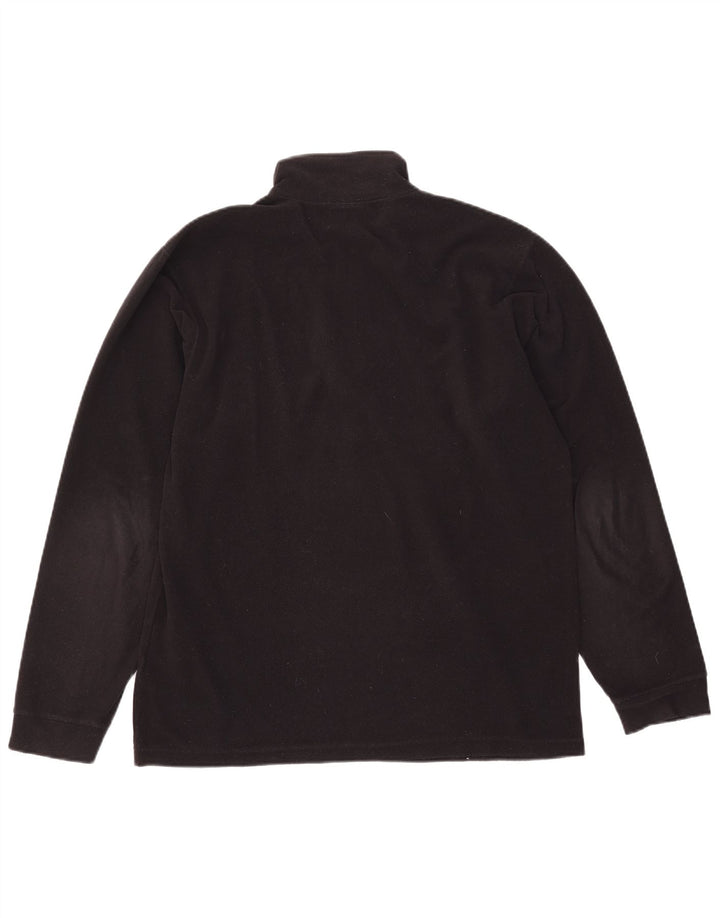 Champion Jersey De Forro Polar Con Cremallera Para Hombre Grande Poliéster Negro