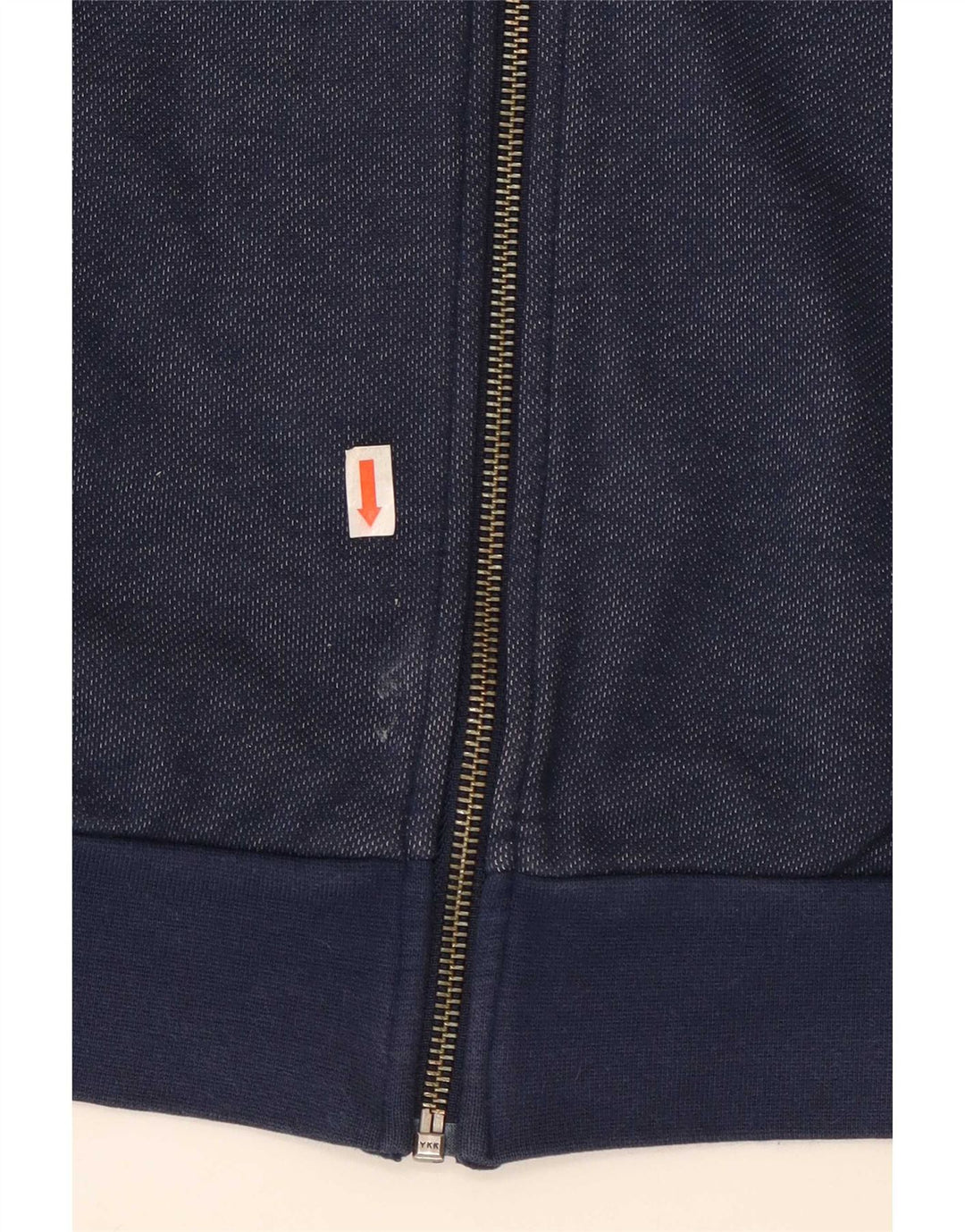 Adidas Hombre Chándal Top Chaqueta Mediana Azul Marino Algodón