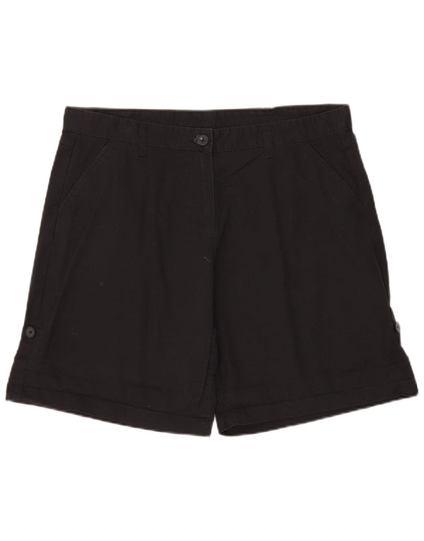 Pantalones cortos chinos para mujer Mountain Warehouse UK 46 Large W34 Algodón negro