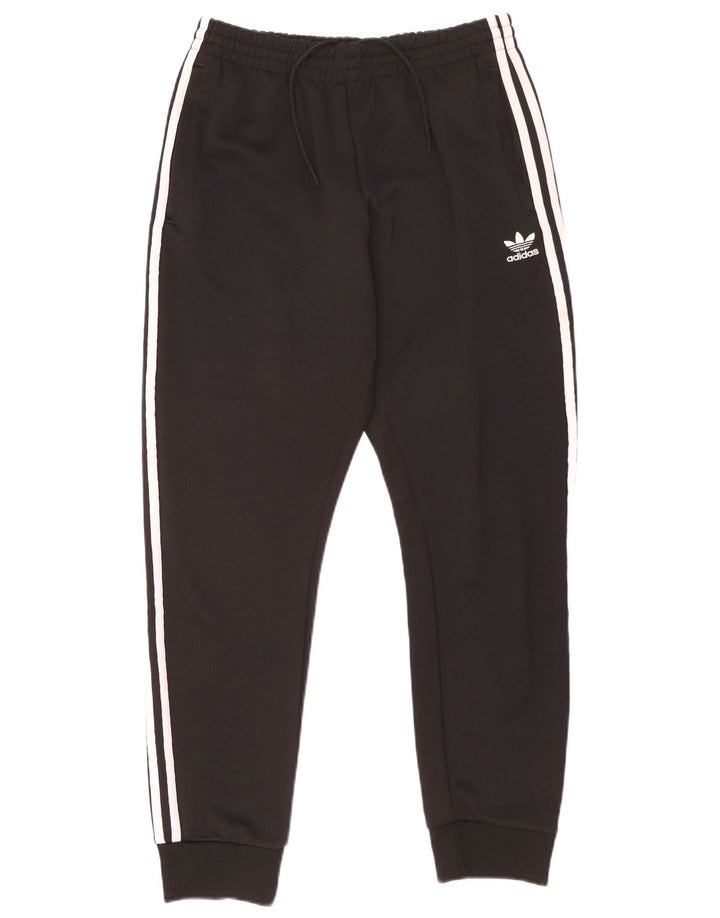 Adidas Hombre Pantalones De Chándal Joggers Medium Negro Poliéster