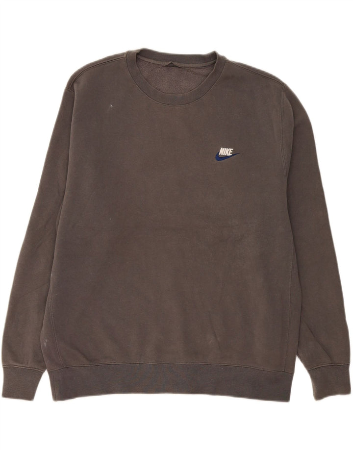 Sudadera Nike Hombre Jumper XL Gris Algodón