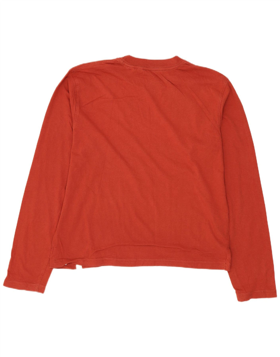 Timberland Hombre Gráfico Top Manga Larga Medio Algodón Rojo