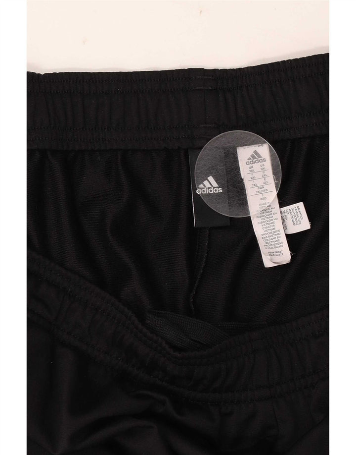Adidas Pantalones de chándal para hombre 2XL Negro Poliéster