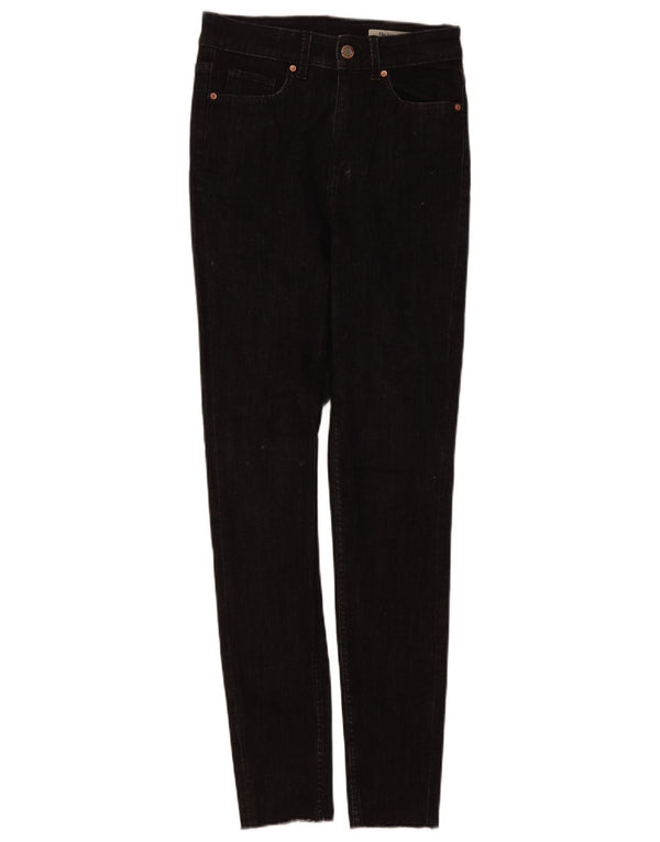 Marks & Spencer Jeans Ajustados The Ivy para Mujer UK 8 Small W28 L30 Negro