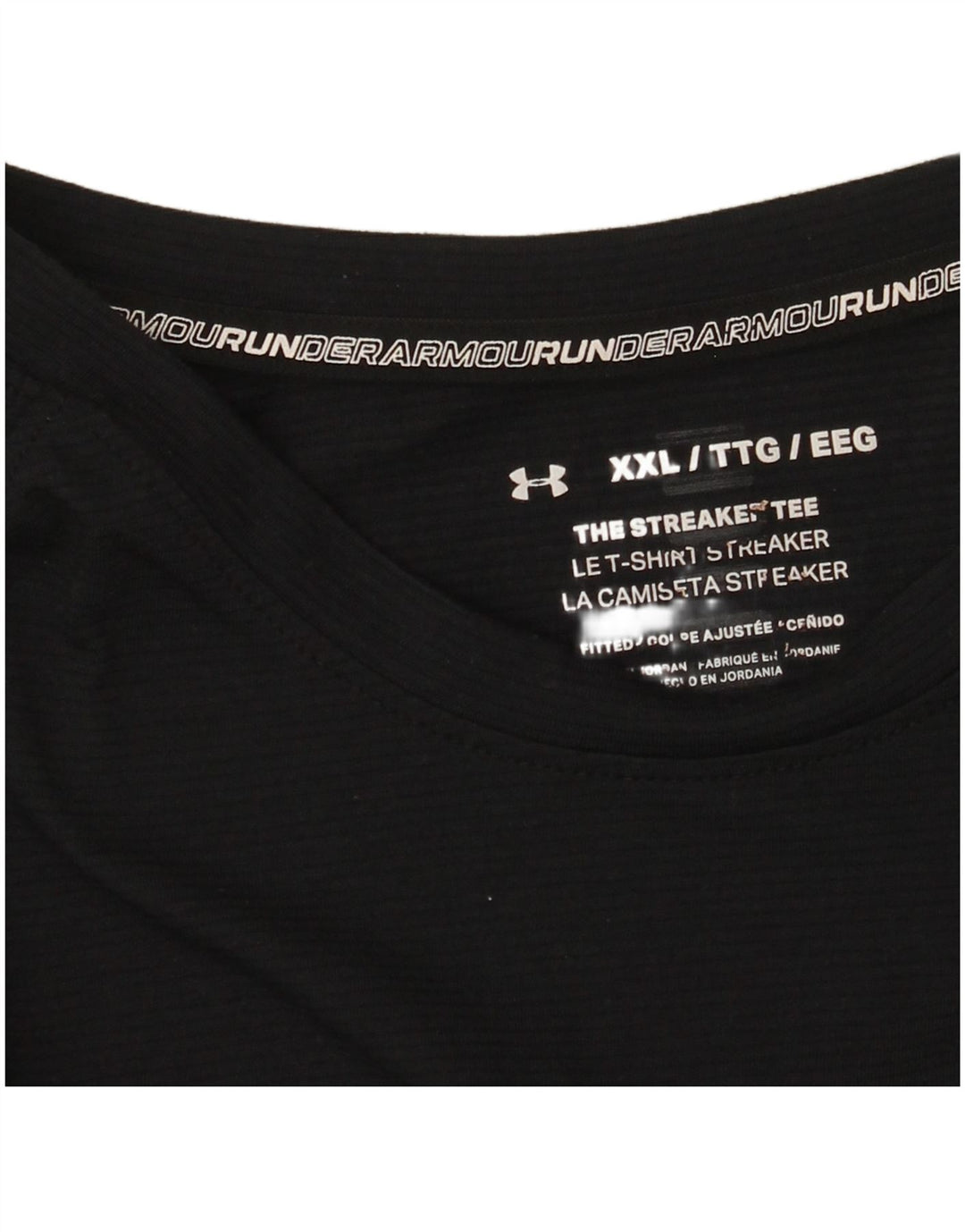Camiseta Under Armour Hombre Top 2XL Negro