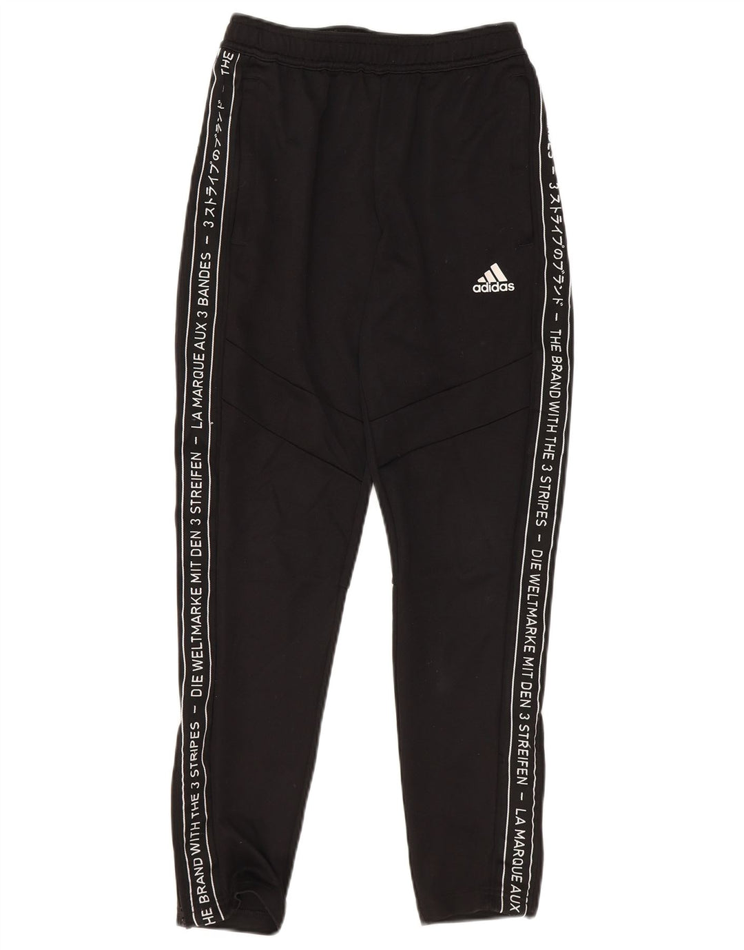 Adidas Pantalones de chándal Aeroready Graphic para niños 11-12 años Negro