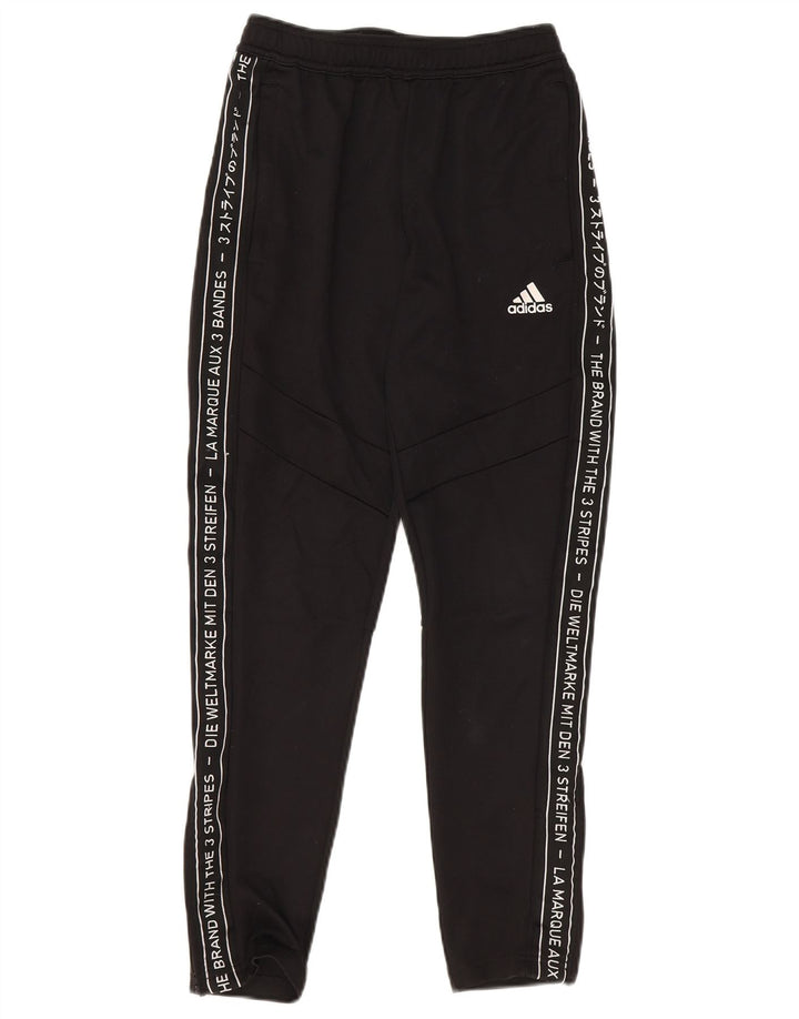 Adidas Pantalones de chándal Aeroready Graphic para niños 11-12 años Negro