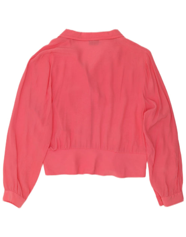 Blusa camisera para mujer Nostalghia IT 45 Large Seda rosa