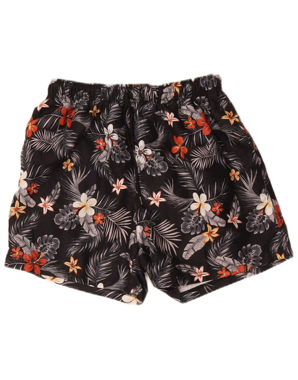 Bañador para hombre de Mountain Warehouse, talla grande, poliéster floral negro