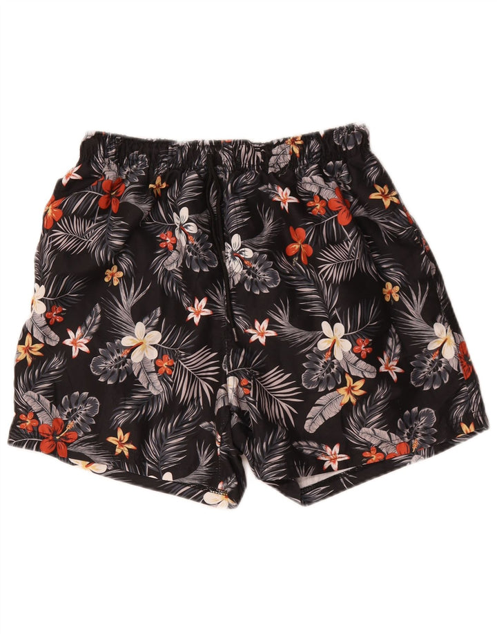 Bañador para hombre de Mountain Warehouse, talla grande, poliéster floral negro