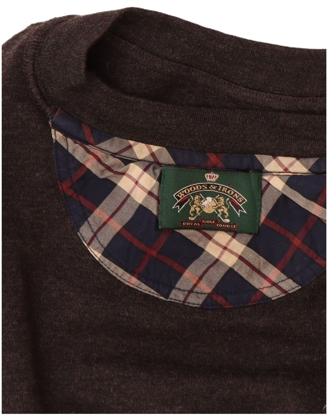 WOODS & IRONS Sudadera Hombre XL Marrón