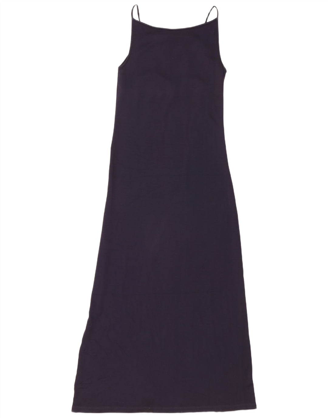 Max Mara Maxi Vestido de Verano para Mujer UK 12 Medium Azul Marino Viscosa