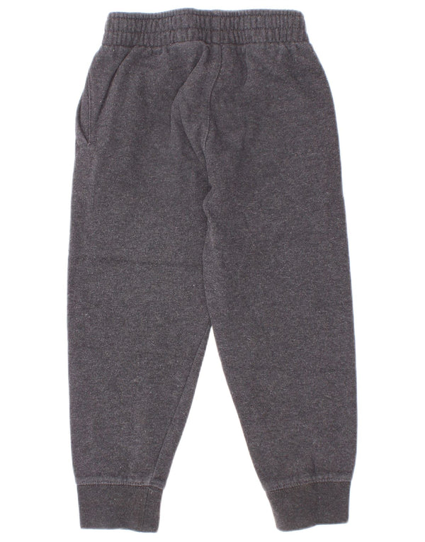 Nike - Pantalones de chándal para niño, diseño gráfico, 4-5 años, algodón gris
