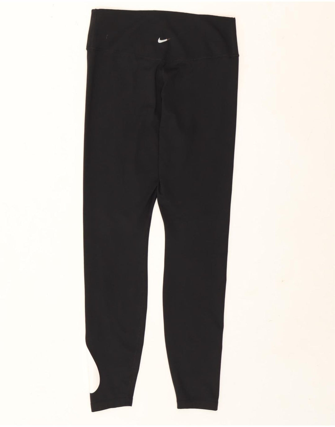 Nike Leggings gráficos Dri Fit para mujer UK 12 Mediano Negro Poliéster