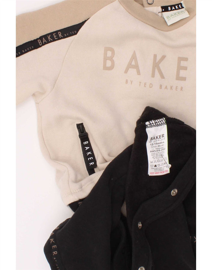 Ted Baker Mono gráfico para bebé niño 12-18 meses Bloque de color multicolor