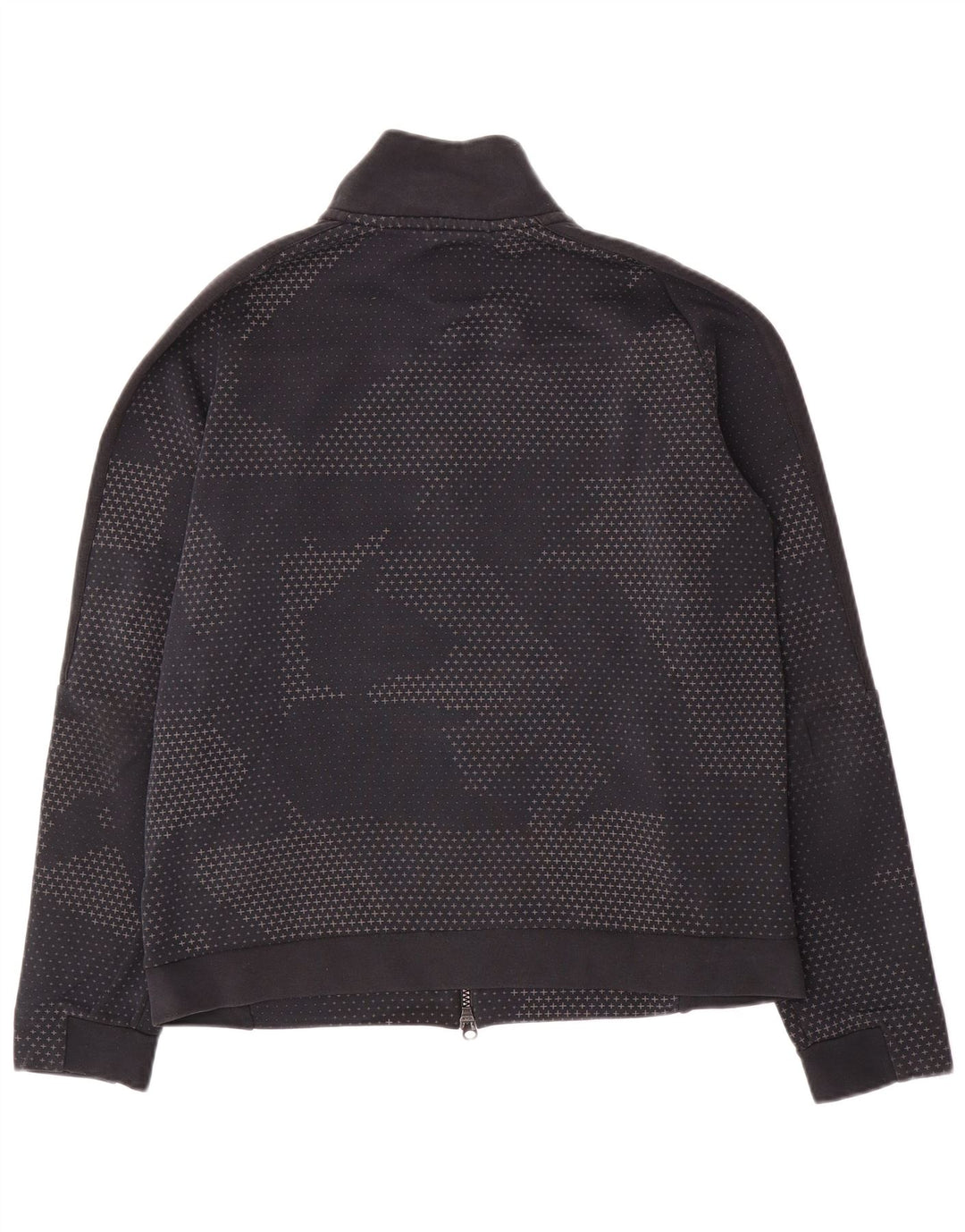 Nike - Chaqueta de chándal para hombre (algodón con lunares), color azul marino mediano