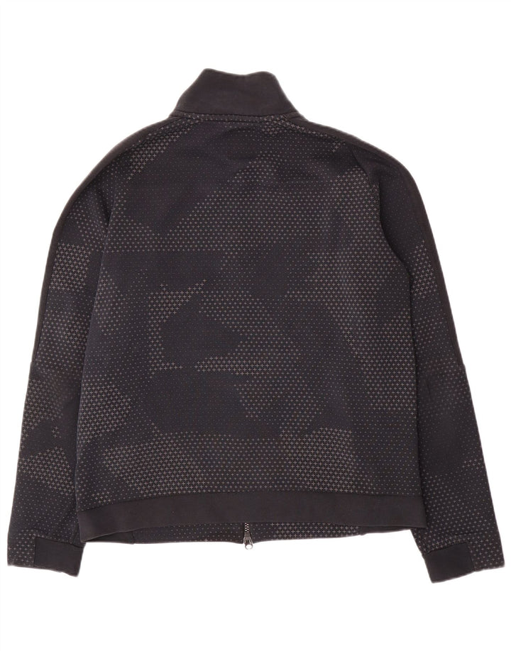 Nike - Chaqueta de chándal para hombre (algodón con lunares), color azul marino mediano