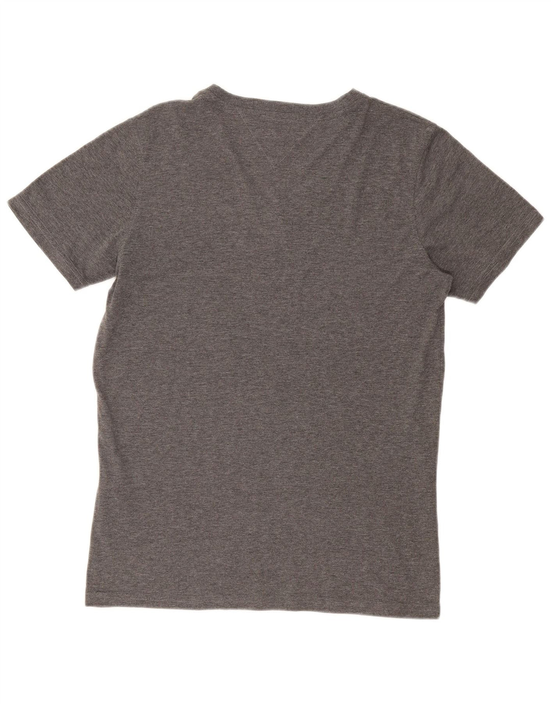 TOMMY HILFIGER Mens T-Shirt Top Medium Grey Cotton