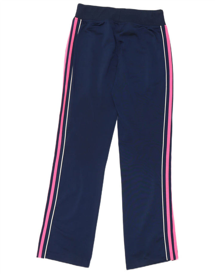 Adidas Pantalones de chándal para mujer UK 8 Small Azul marino Poliéster