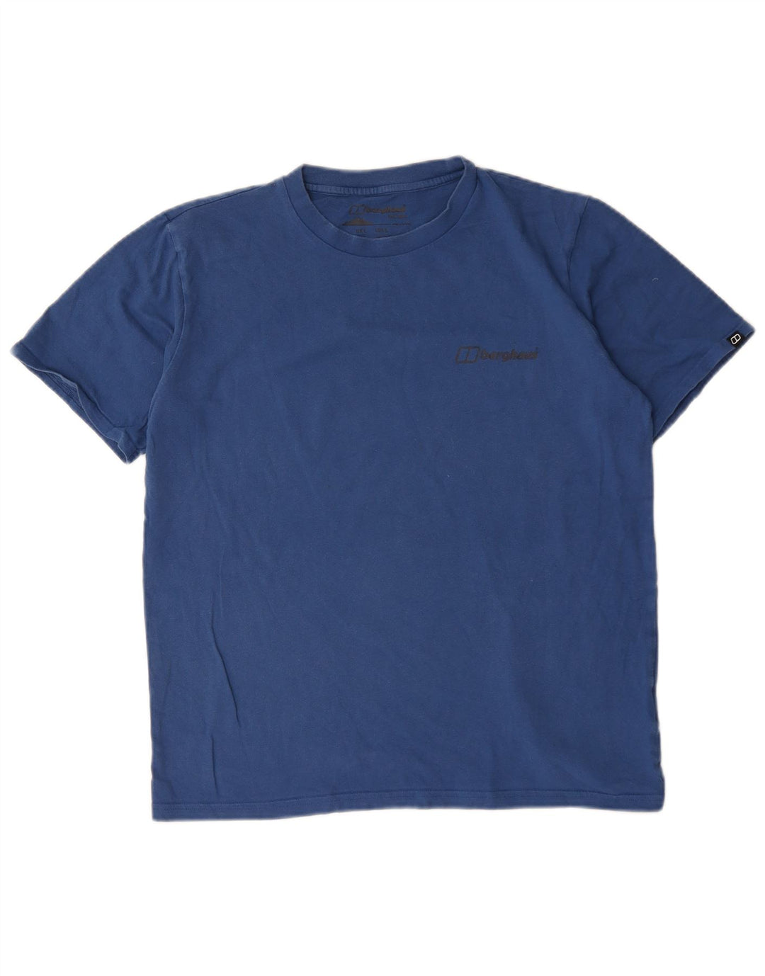 Berghaus - Camiseta para hombre, talla grande, color azul, algodón
