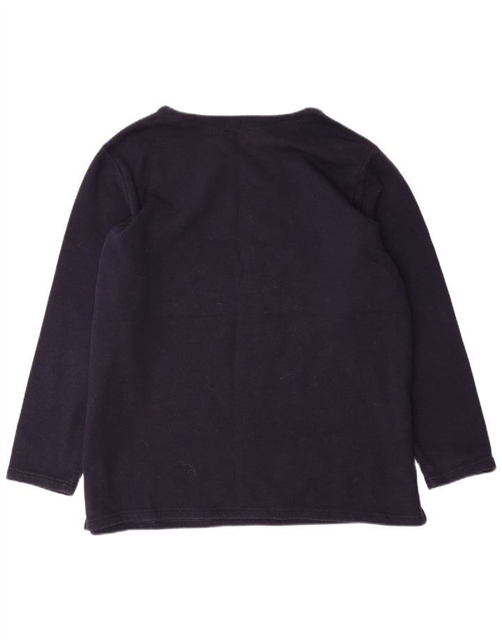 MARKS & SPENCER Sudadera para mujer Jersey UK 22 3XL Azul marino Algodón