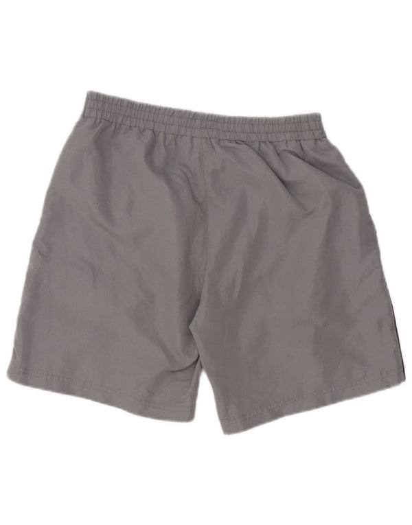 Kappa Pantalón Corto Deportivo Hombre Small Gris Poliéster