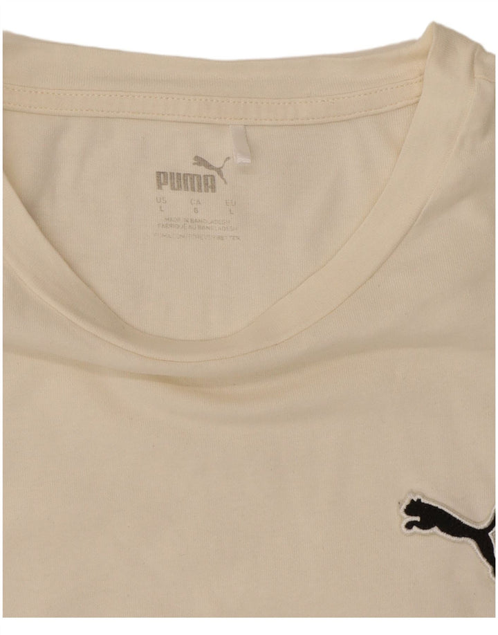 Puma - Camiseta para hombre, talla grande, color blanco