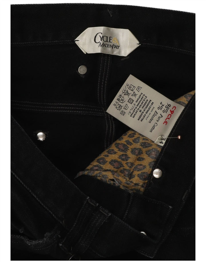 Cycle Jeans ajustados desgastados para hombre W34 L32 Algodón negro