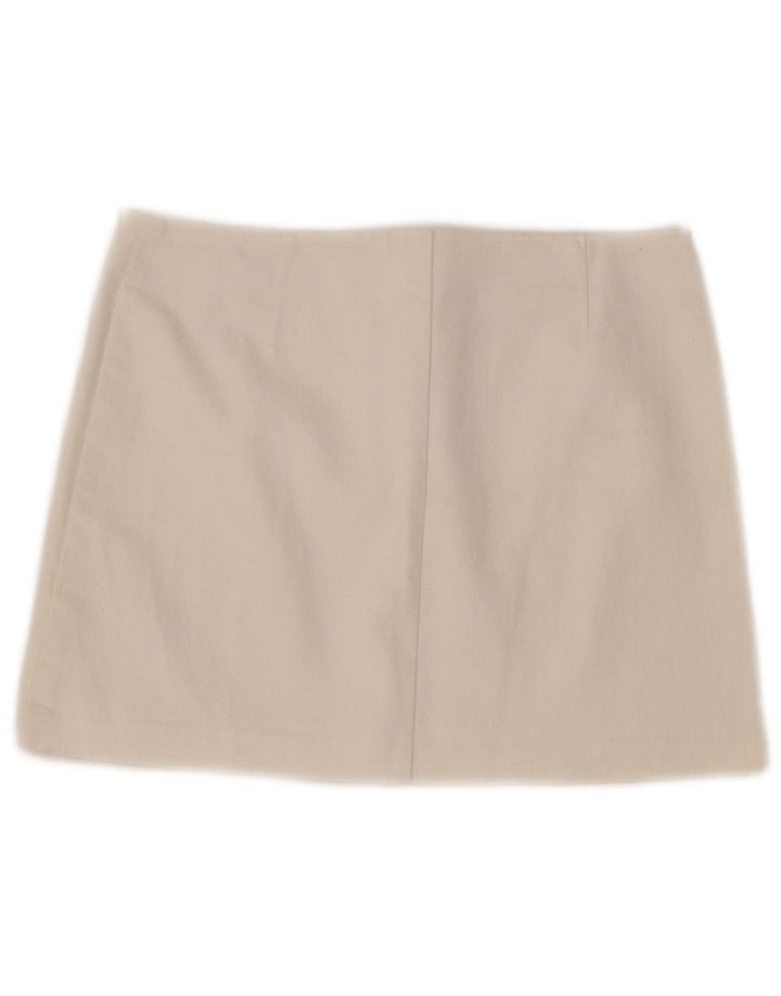 Minifalda Benetton Mujer W28 Mediano Blanco