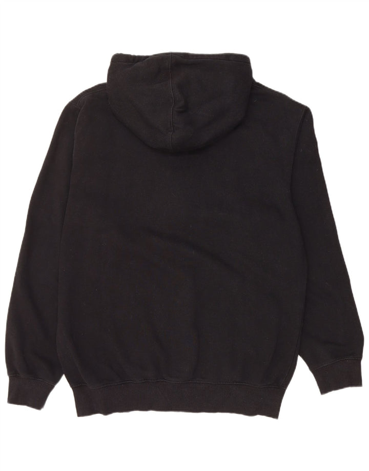 HARD ROCK CAFE Hombre Vienna Graphic Sudadera con capucha Jumper Grande Algodón Negro