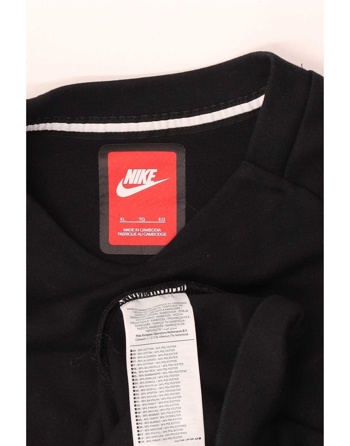 Sudadera Nike Hombre Jumper XL Negro Algodón