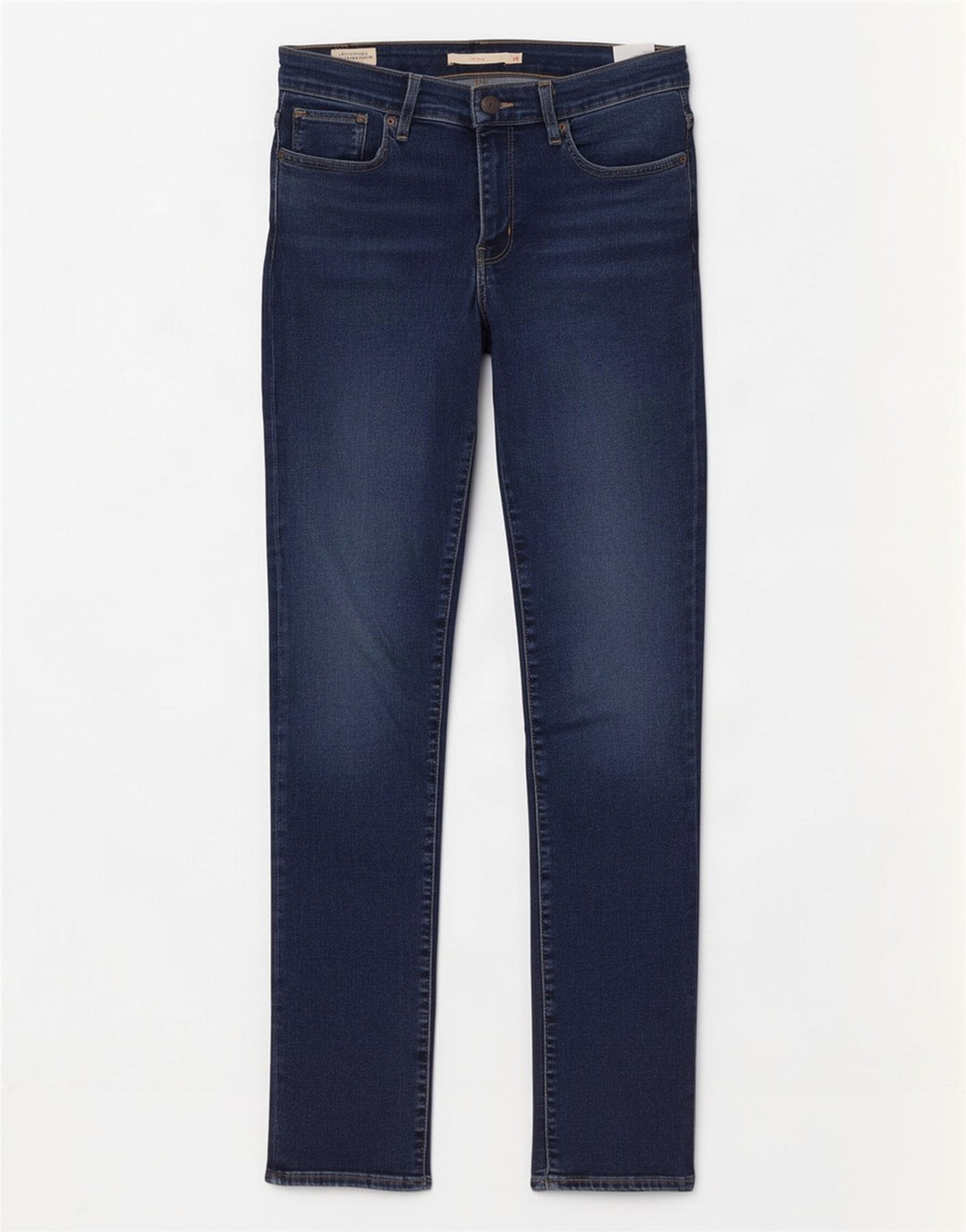 Vaqueros Levi's 712 Slim para mujer W28 L30 Algodón azul marino
