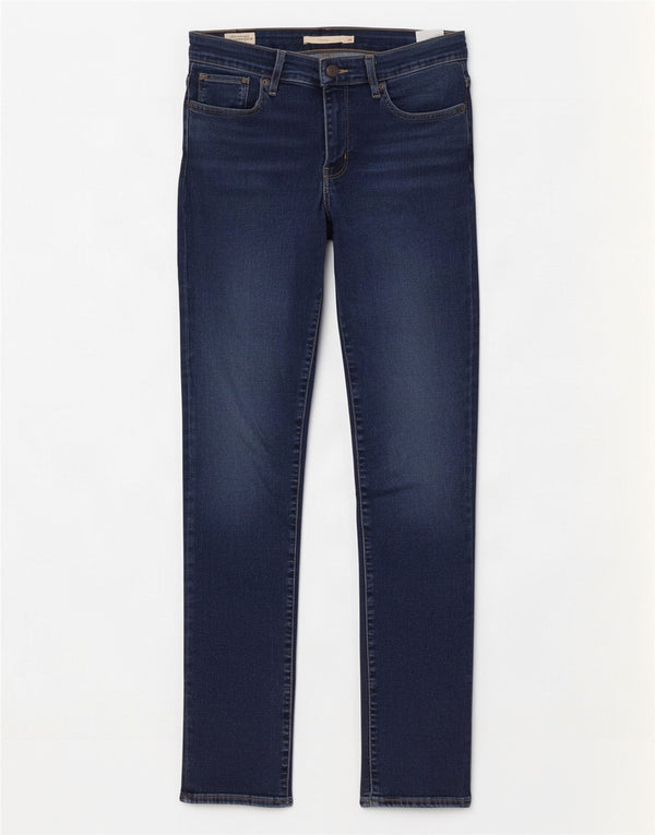 Vaqueros Levi's 712 Slim para mujer W28 L30 Algodón azul marino