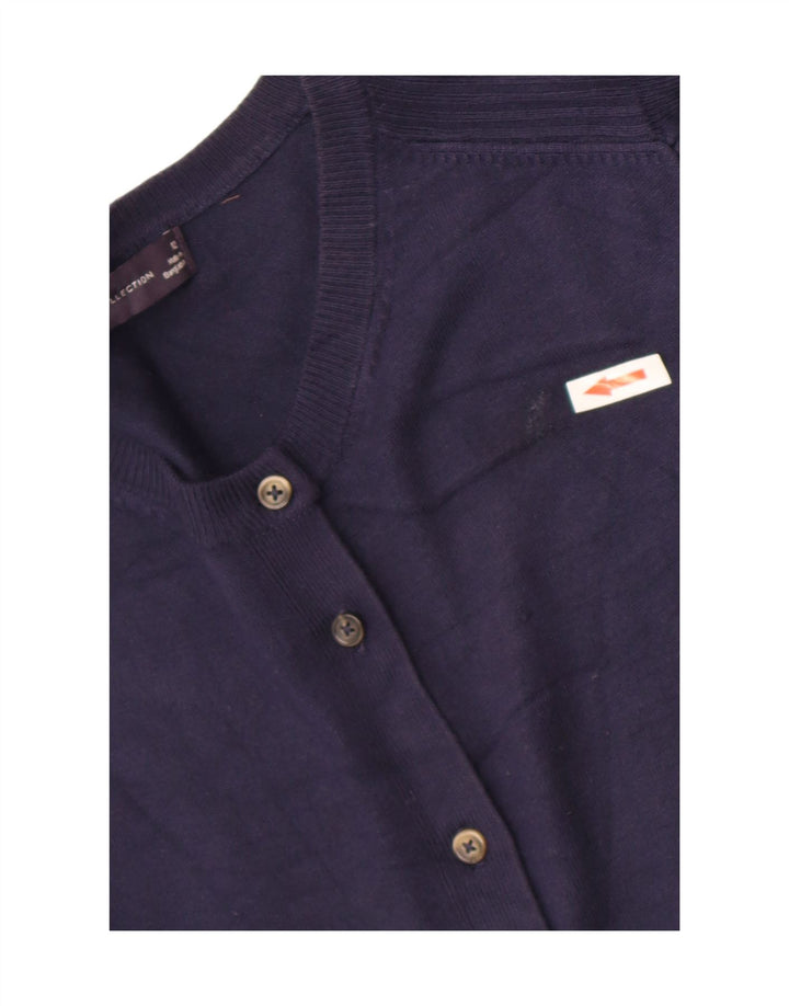 Marks & Spencer - Cárdigan para mujer, talla 40, talla mediana, viscosa, color azul marino