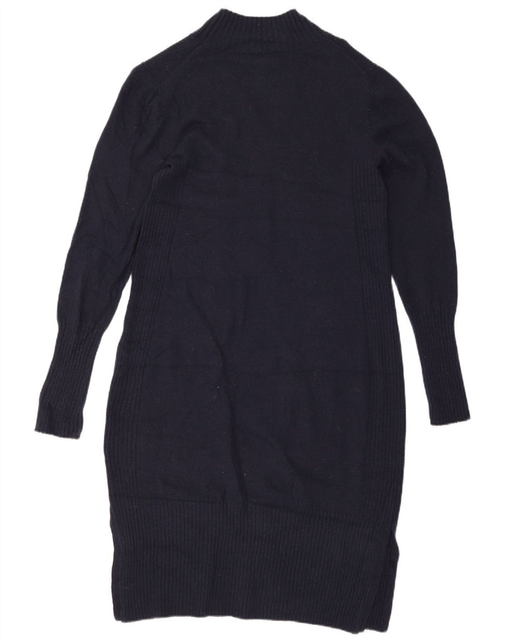 Hobbs Vestido tipo jersey para mujer Reino Unido 12 Lana azul marino mediana