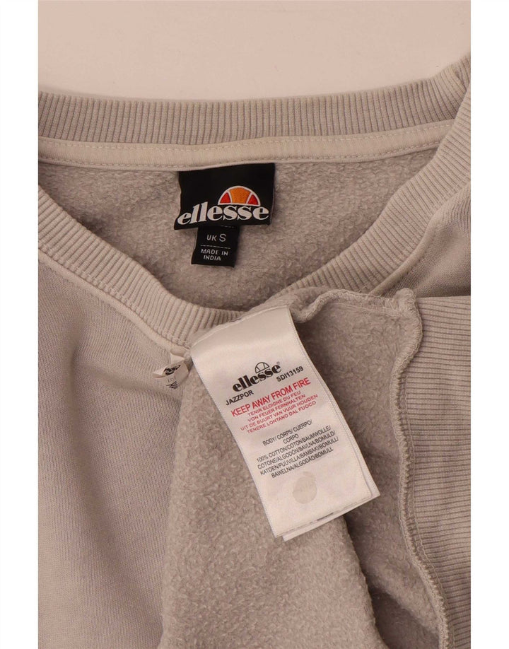 Fila Hombre Sudadera Jumper Small Gris Algodón