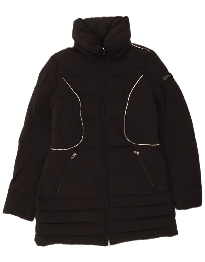 PEUTEREY Abrigo acolchado para mujer IT 46 Large Poliamida negra