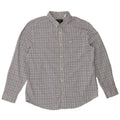 DOCKERS Camisa de corte clásico para hombre XL Algodón a cuadros azules