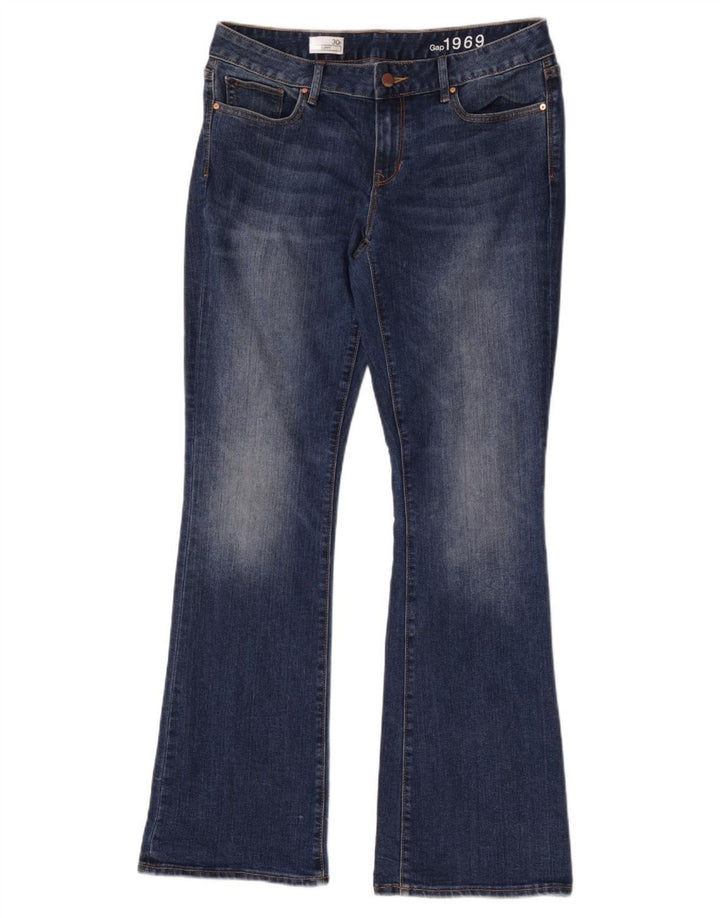 Gap Jeans Curvy Bootcut para Mujer US 10 Large W30 L33 Algodón Azul