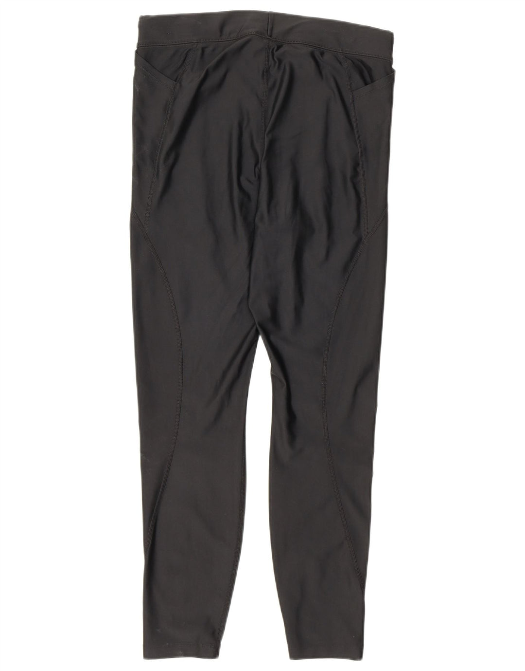 Nike Leggings cortos Dri Fit para mujer UK 12 Mediano Negro Poliéster