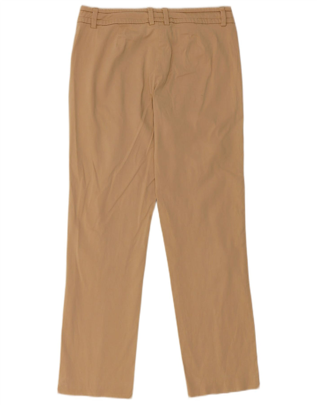 TRUSSARDI Pantalones informales rectos para mujer IT 42 Medium W28 L27 Beige