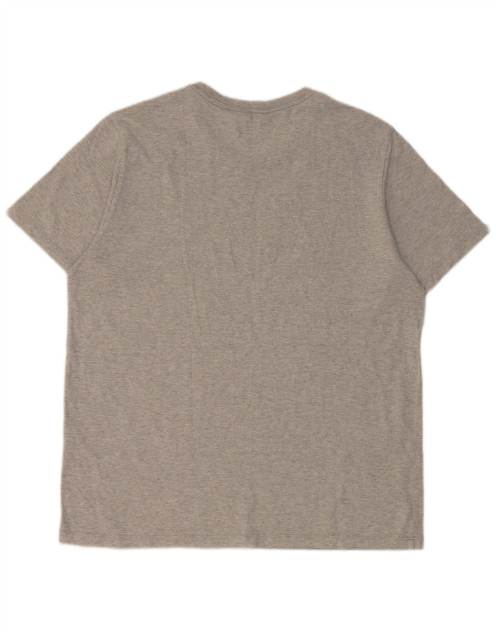 Camiseta Levi's para hombre Top grande de algodón gris