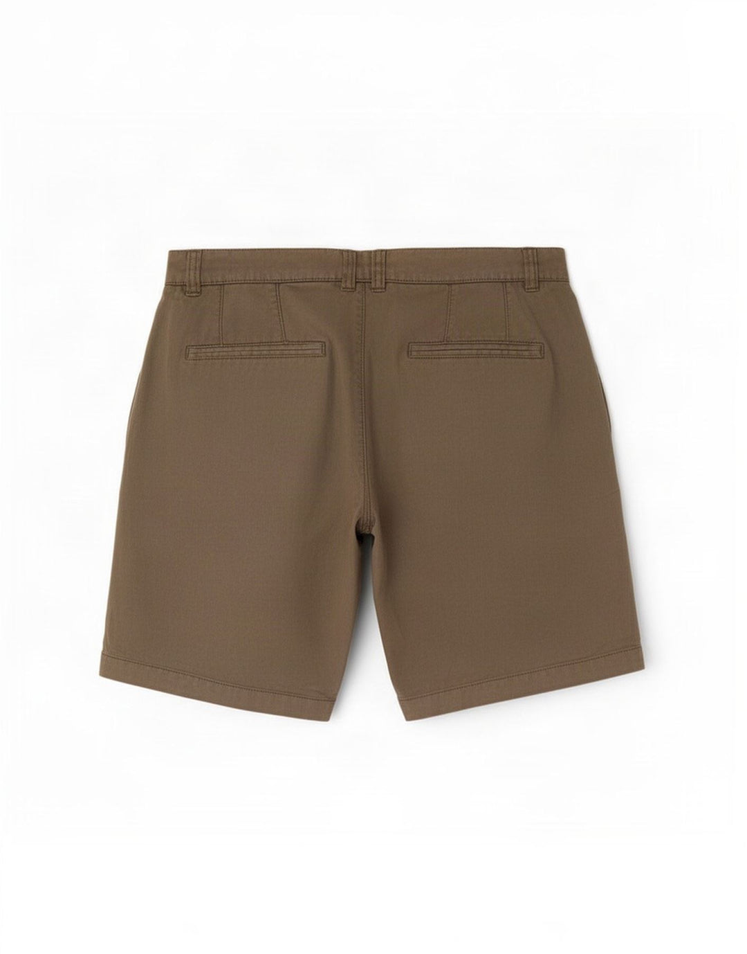 Dack's Pantalones cortos chinos de corte regular para hombre IT 48 Medium W32 Khaki Linen